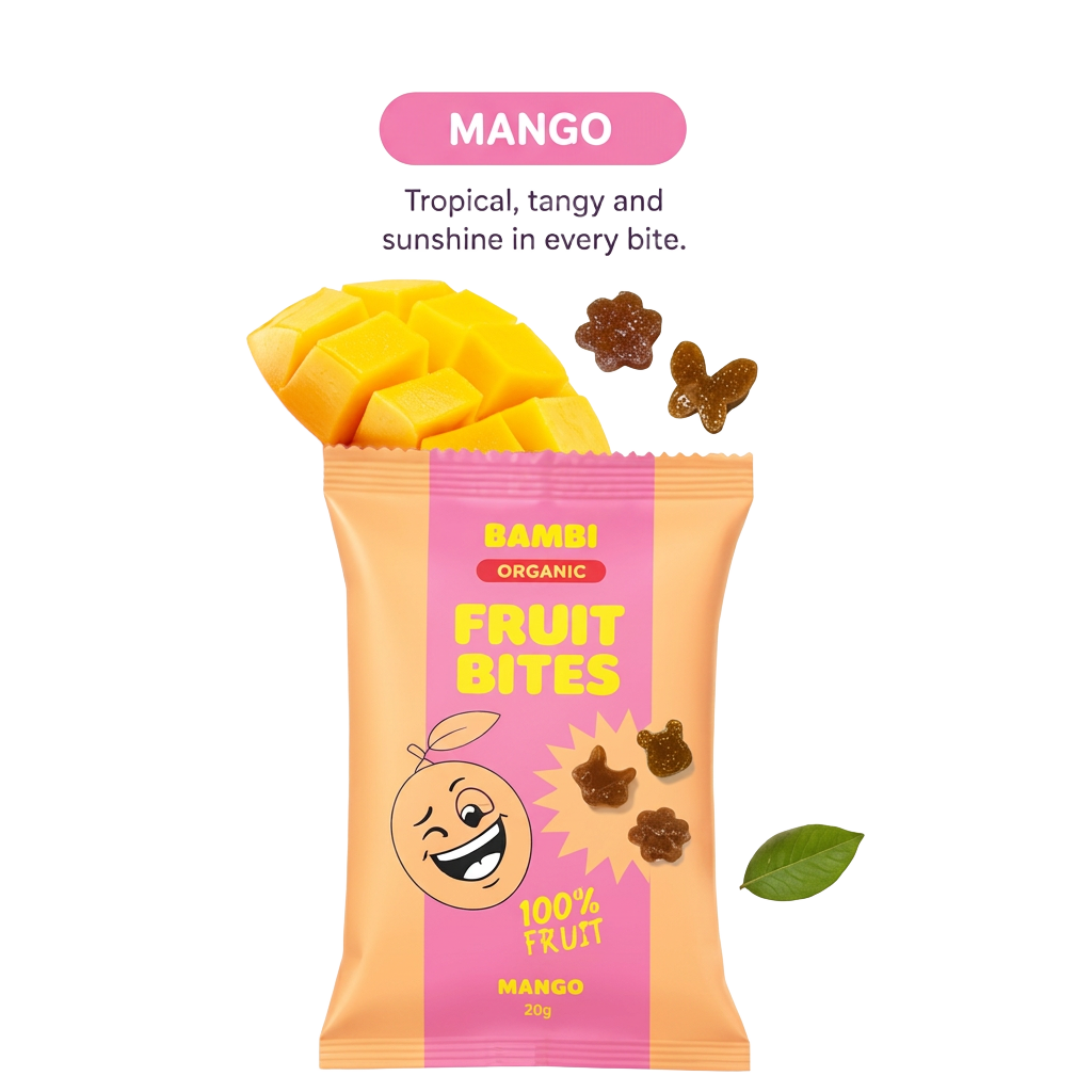 Bambi Mango fruit bites pouch 5