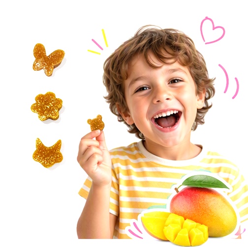 Bambi Mango fruit bites pouch 2