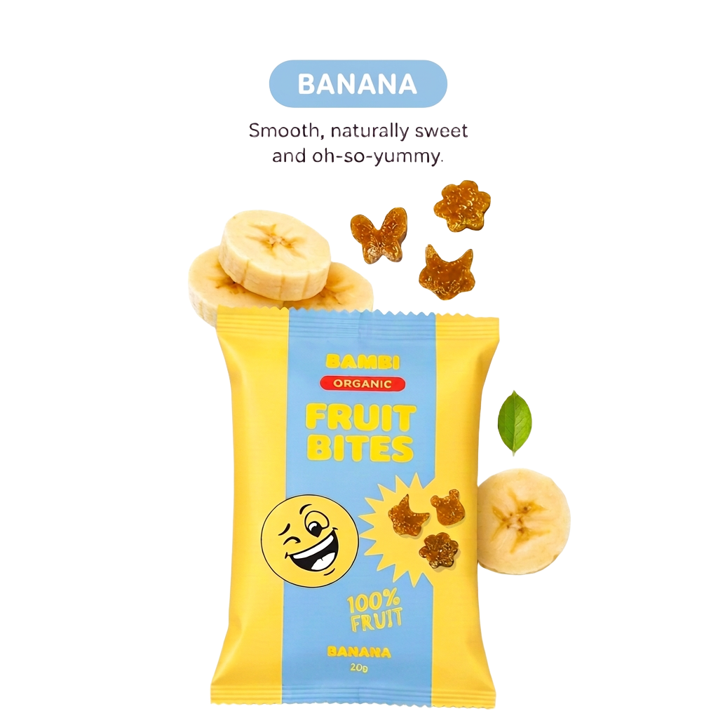 Bambi Banana fruit bites pouch 5