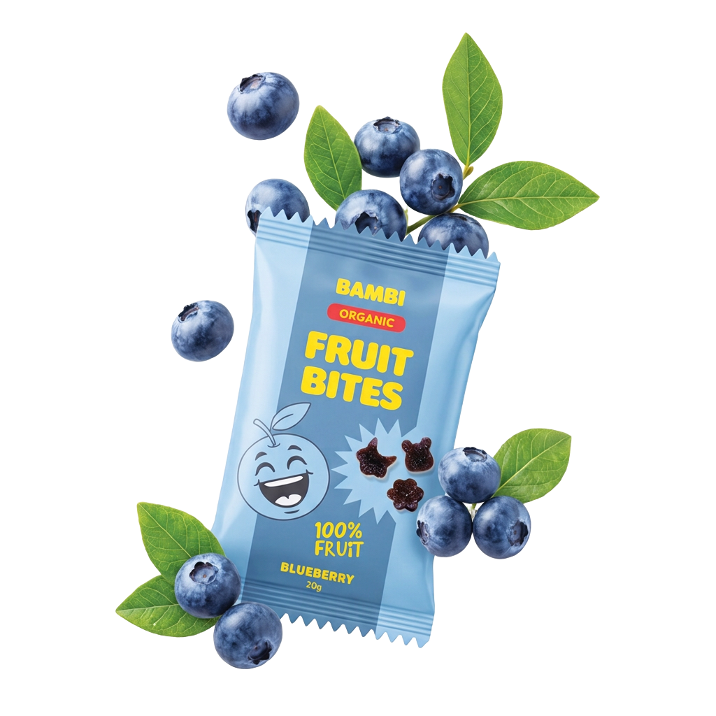 Bambi Blueberry fruit bites