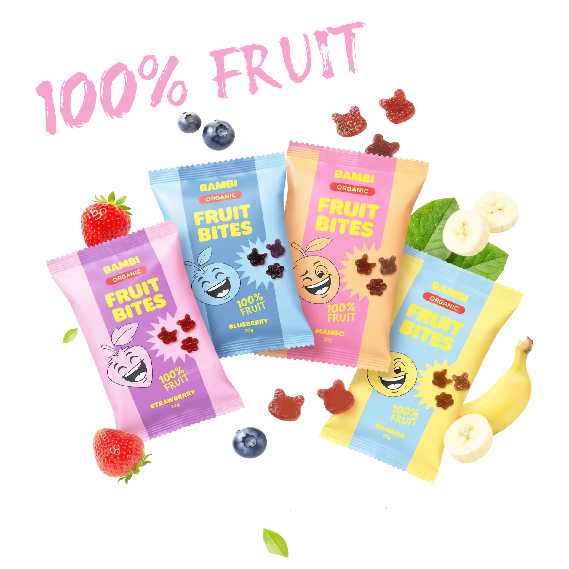 Bambi Trail Pack fruit bites